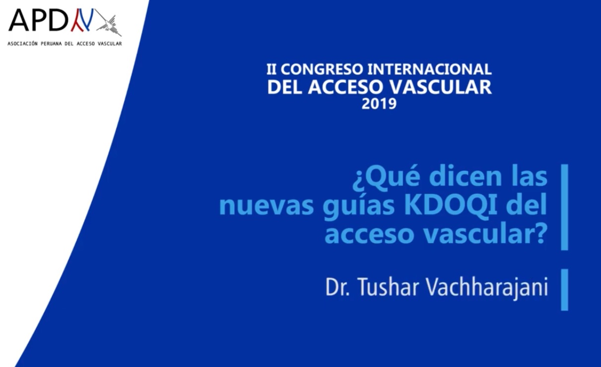 Read more about the article ¿What do the new vascular access guidelines say?