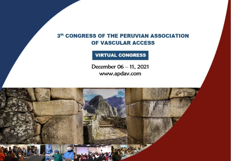 3° Congreso de la Asociación Peruana de Acceso Vascular 2021