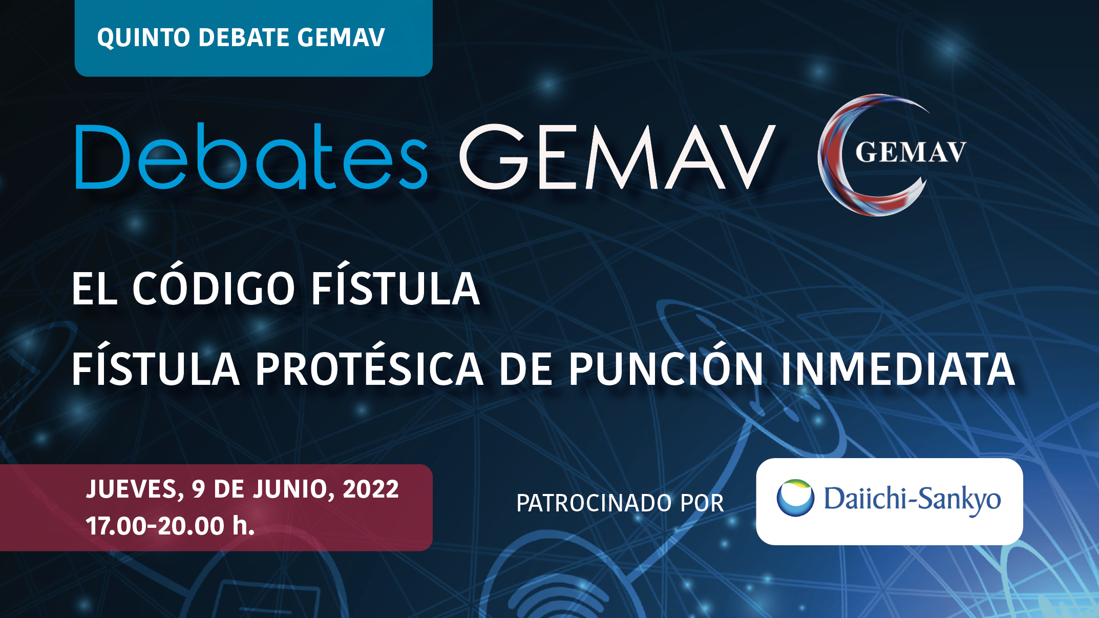 Read more about the article 5th Debates El código fístula GEMAV 9 de Junio 2022